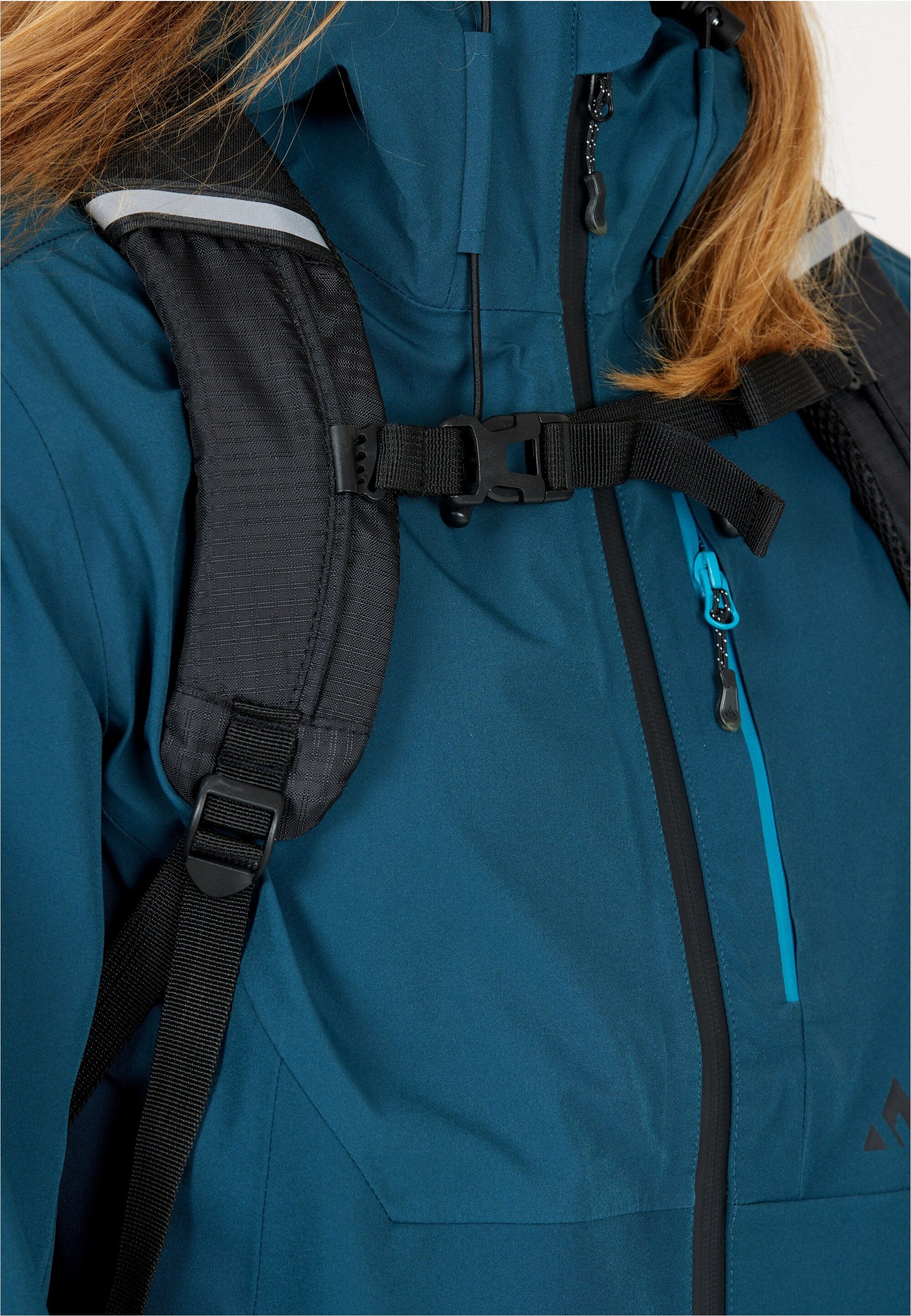 WHISTLER Sportrucksack Alpinak, mit vielseitigen Taschen