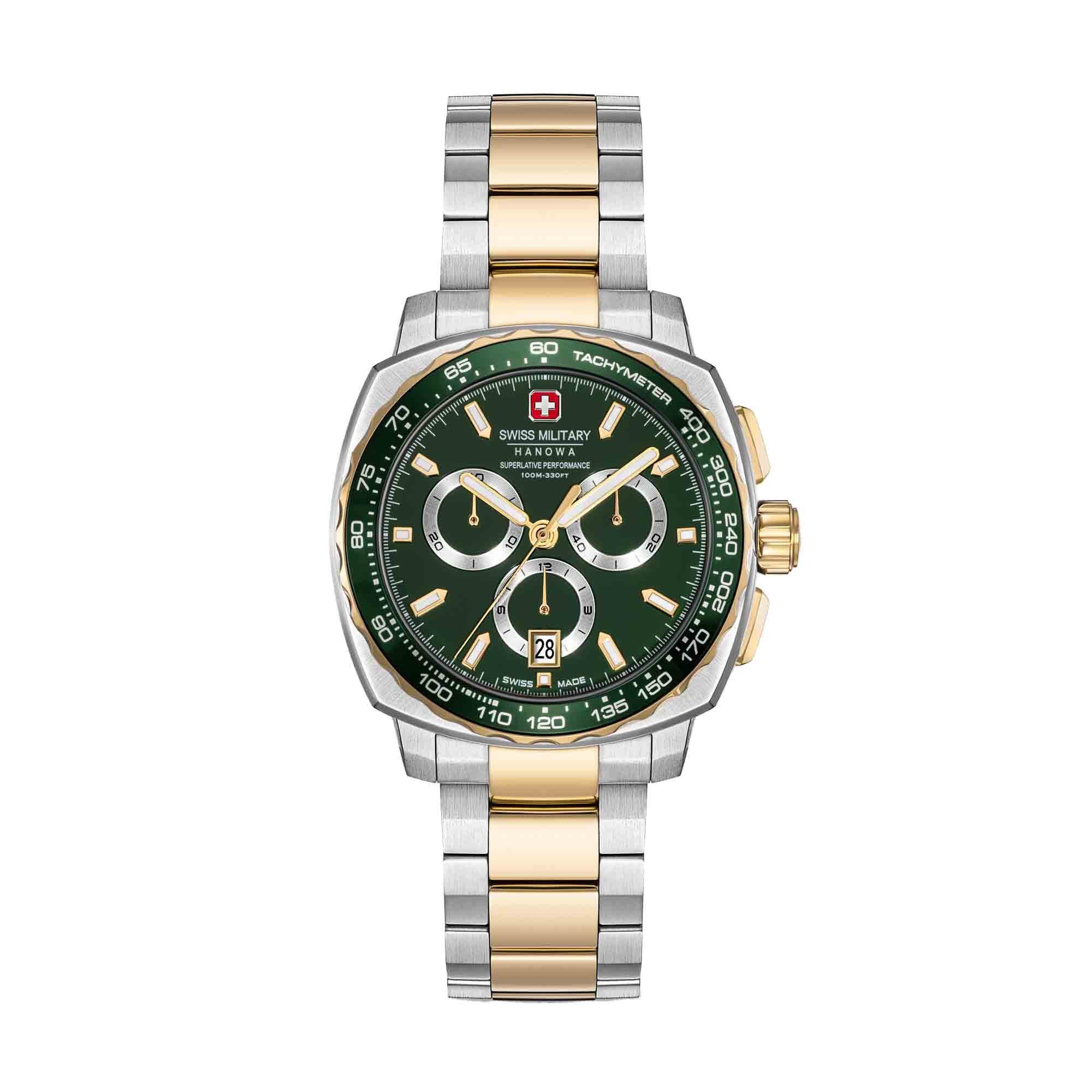 Swiss Military Hanowa Quarzuhr Quarzuhr Herrenuhr 41 mm Quarz Herren
