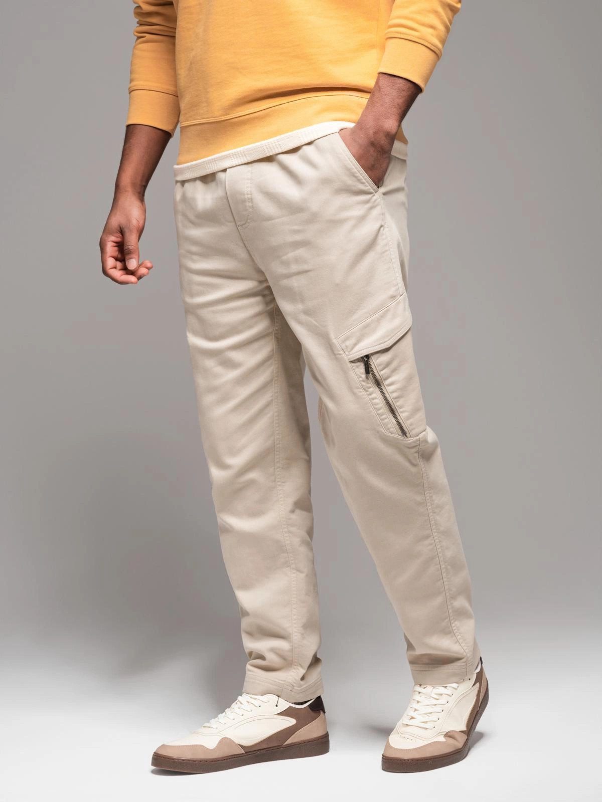 OMBRE Cargohose Jogginghose für Herren mit Cargotaschen