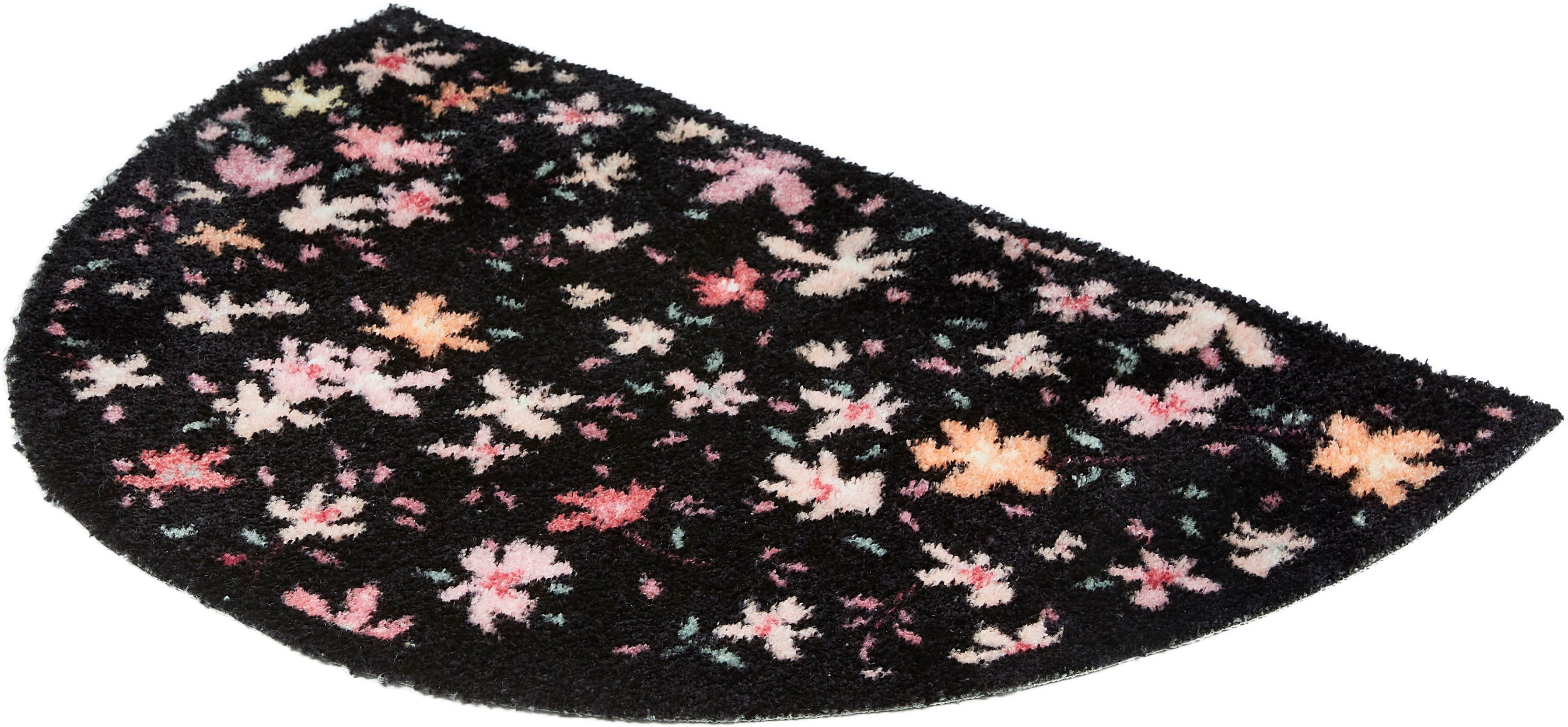 ASTRA Fußmatte Pure&Soft 012, halbrund, Höhe: 7 mm, Sauberlaufmatte, weiche Oberfläche, waschbar, rutschfest