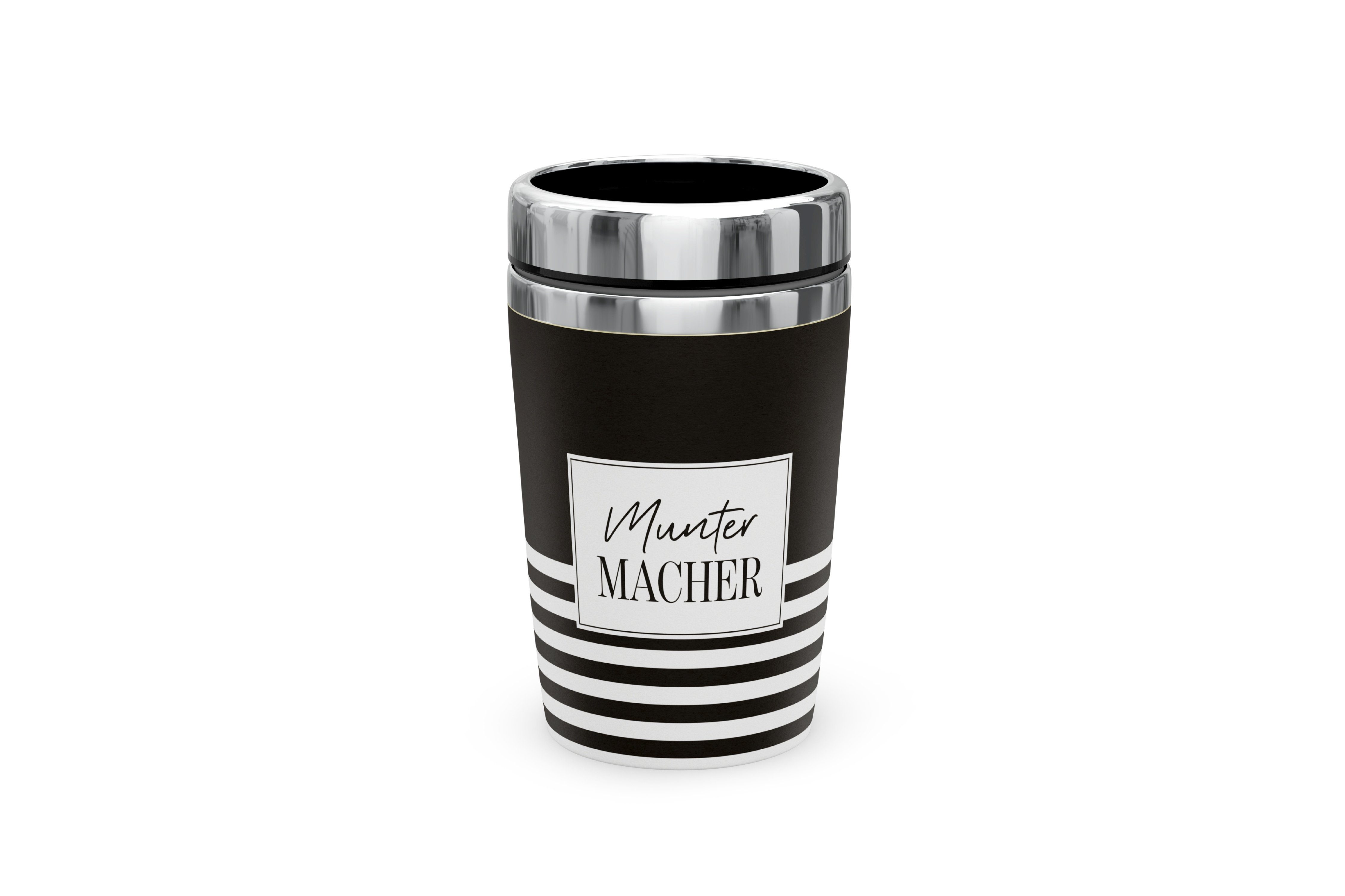 La Vida Thermobecher Thermobecher Thermokaffeebecher To Go 240ml la vida "Muntermacher", Material: Edelstahl