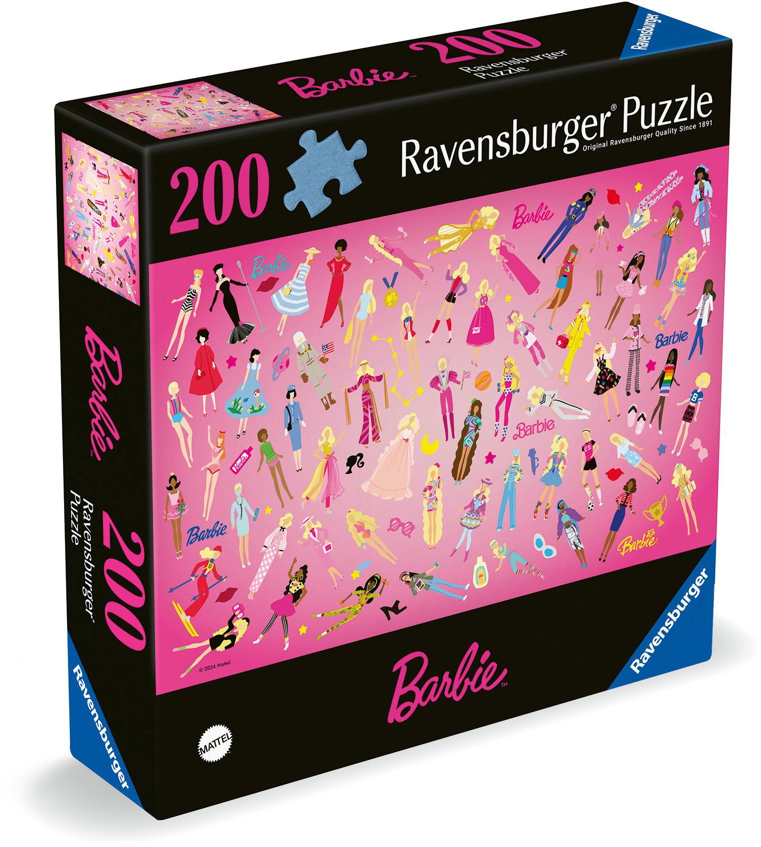 Ravensburger Puzzle 200 Teile Puzzle Moment Barbie Inspiring Girls Since 1959 12001492, Puzzleteile