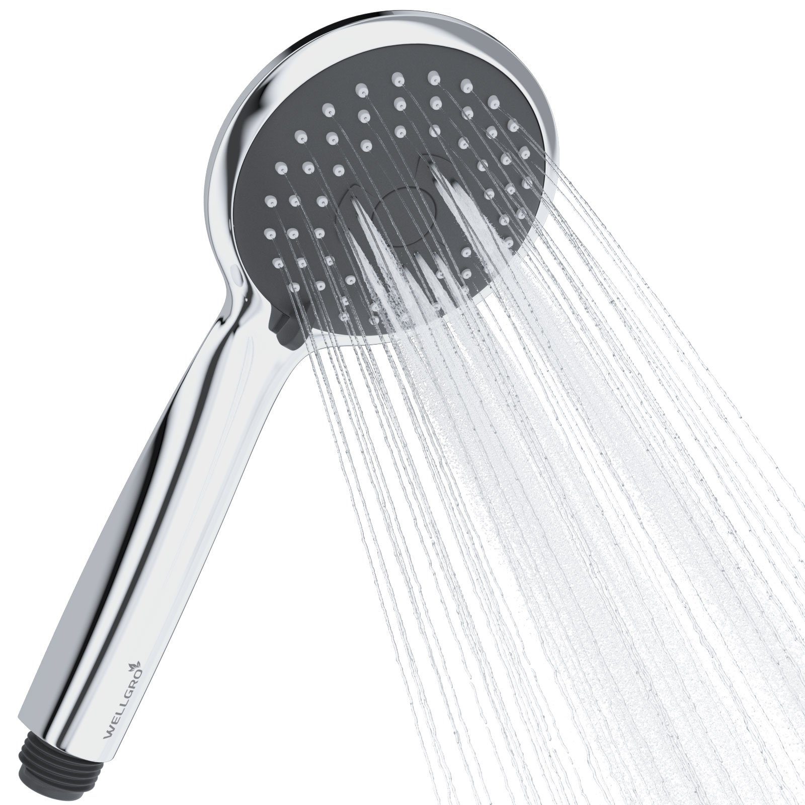 Wellgro Duschbrause Duschkopf mit 3 Sprüheinstellungen günstig online kaufen