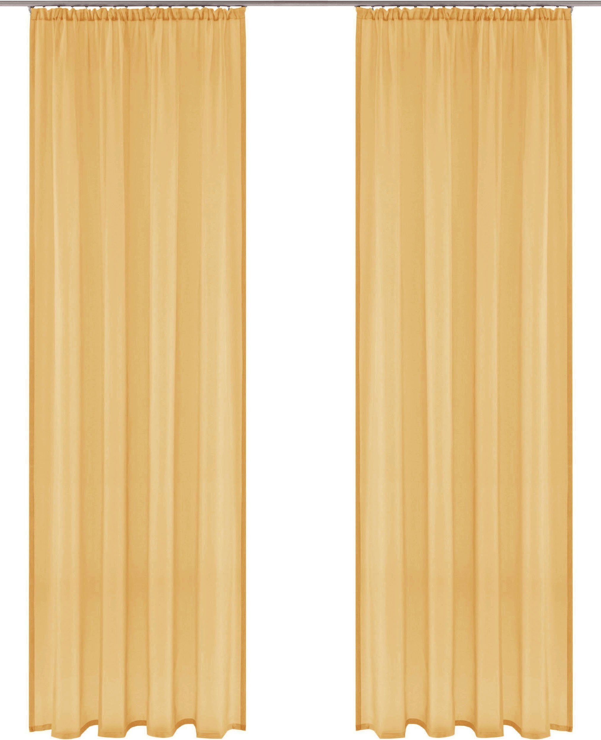 my home Gardine XANA mit Ösen, Kräuselband oder Schlaufen (1 St), Kräuselba günstig online kaufen