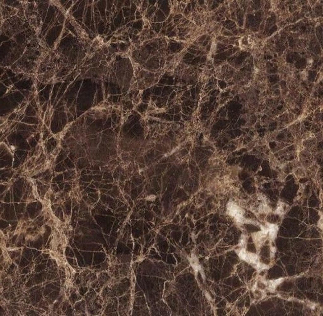 Xlmoebel Bodenfliese Naturstein Плитка Dark Emperador 40x40cm für Bodenbelag - 2 25m², Marmor, Dark Emperador, Marmor DARK EMBERADOR 40x40 cm 25m², Hergestellt in Europa