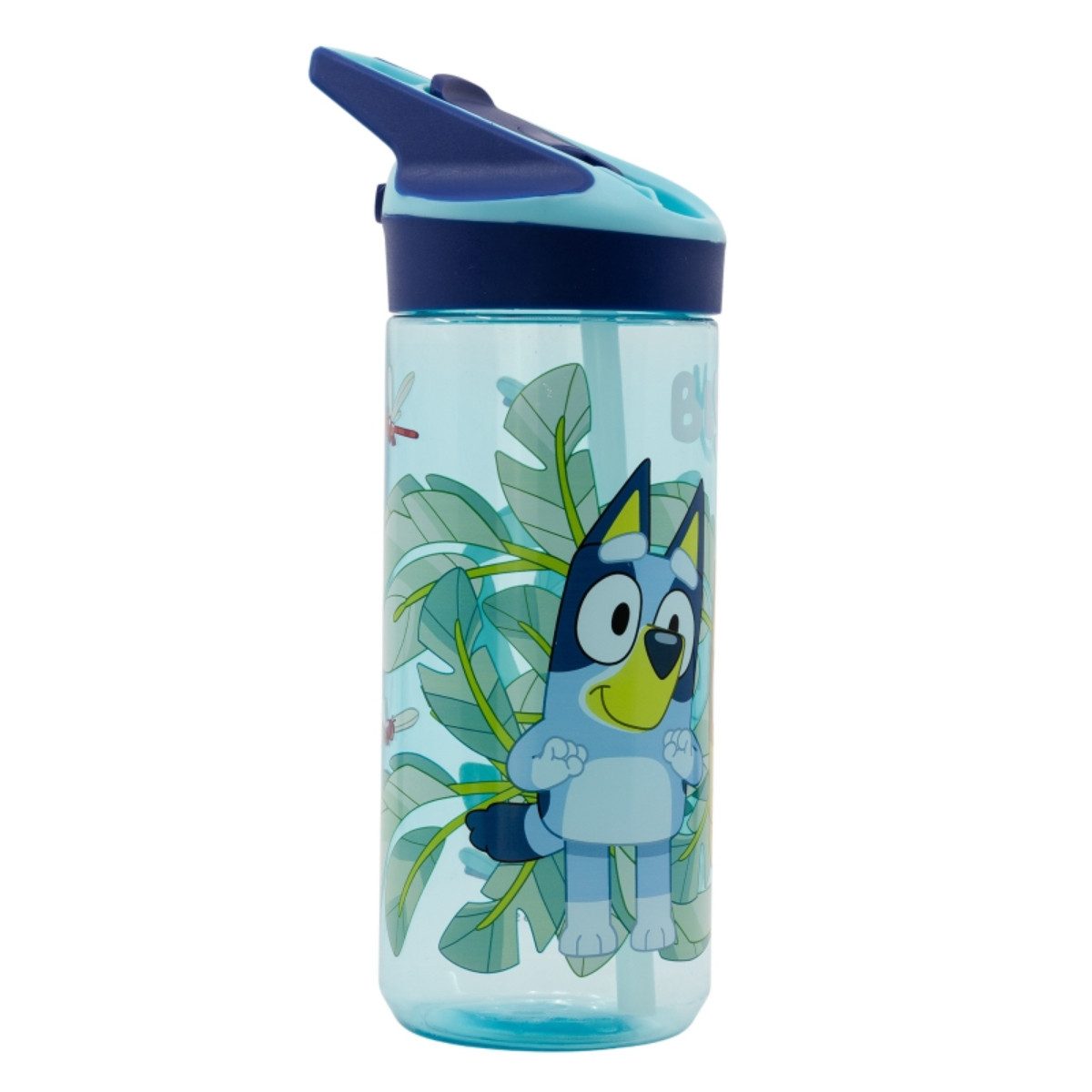 Storline Trinkflasche Bluey 620 ml Premium Schule & Freizeit mit Druckknopfdeckel