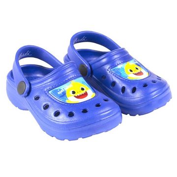 Baby Shark Clog Jungen Hausschuhe Badeschuhe mit Fersenriemen Größe