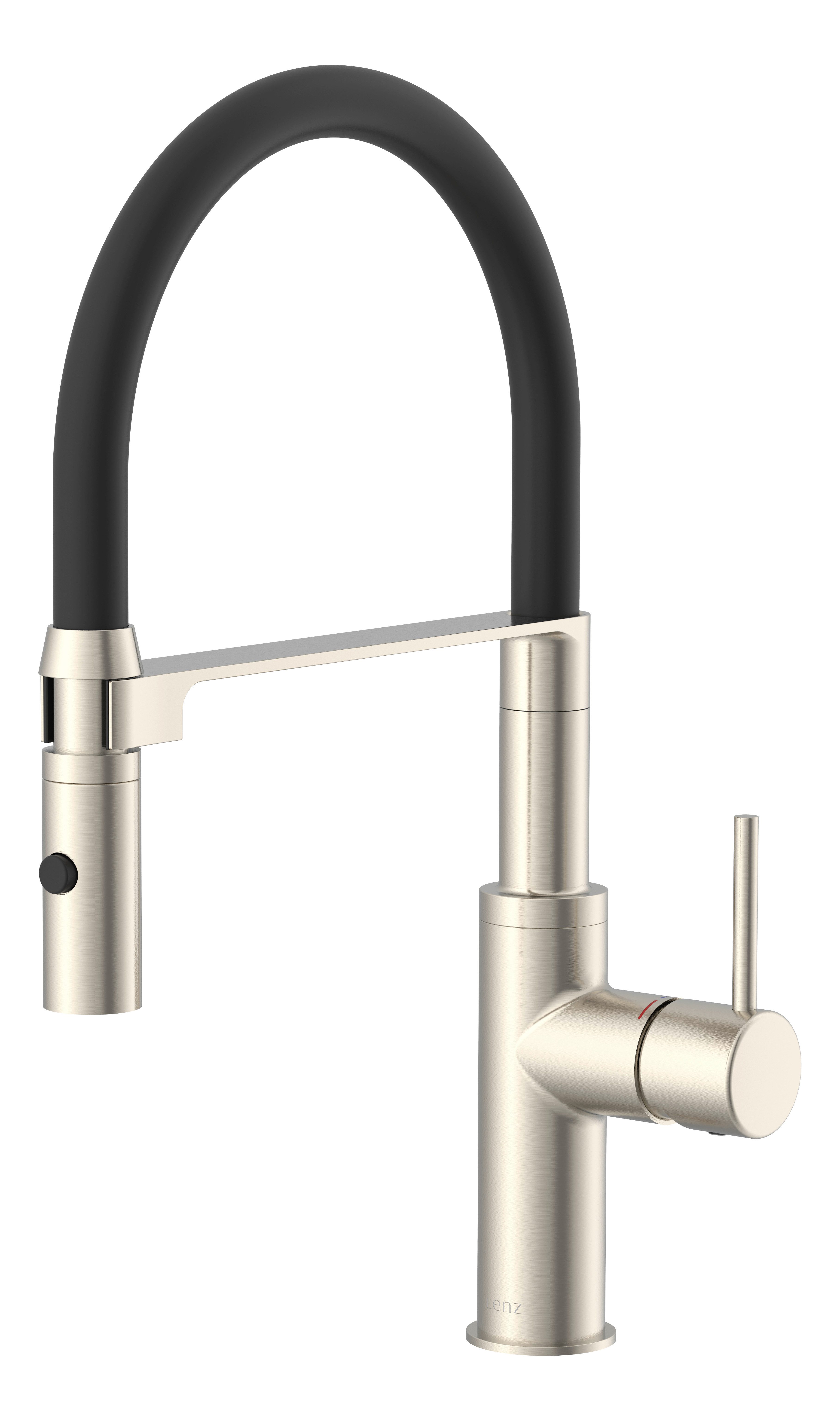 Lenz Küchenarmatur NALU Flexible Pendelbrause mit 2 Strahlarten
