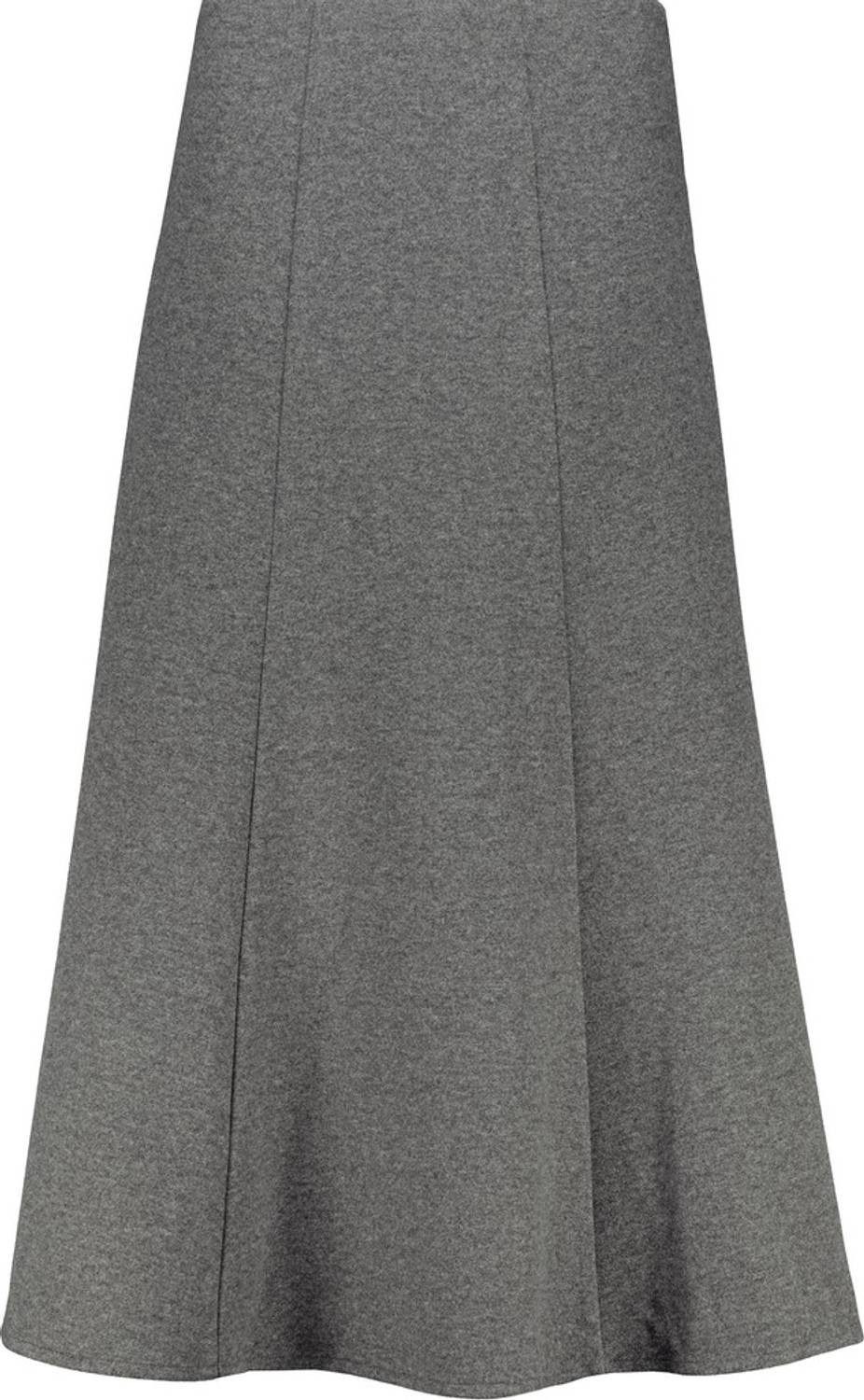 Monari Sommerrock 810063 Midi-Rock in eleganter Wolloptik mit femininem A-Linien-Schnitt