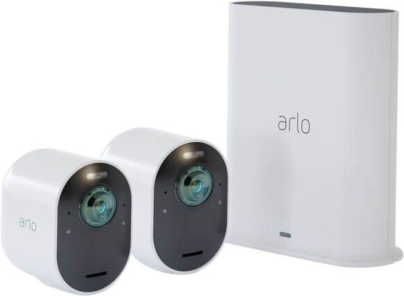 Überwachungskamera Ultra 2 Spotlight Kabelloses 4K-UHD-Überwachungssystem mit 2 Kamera