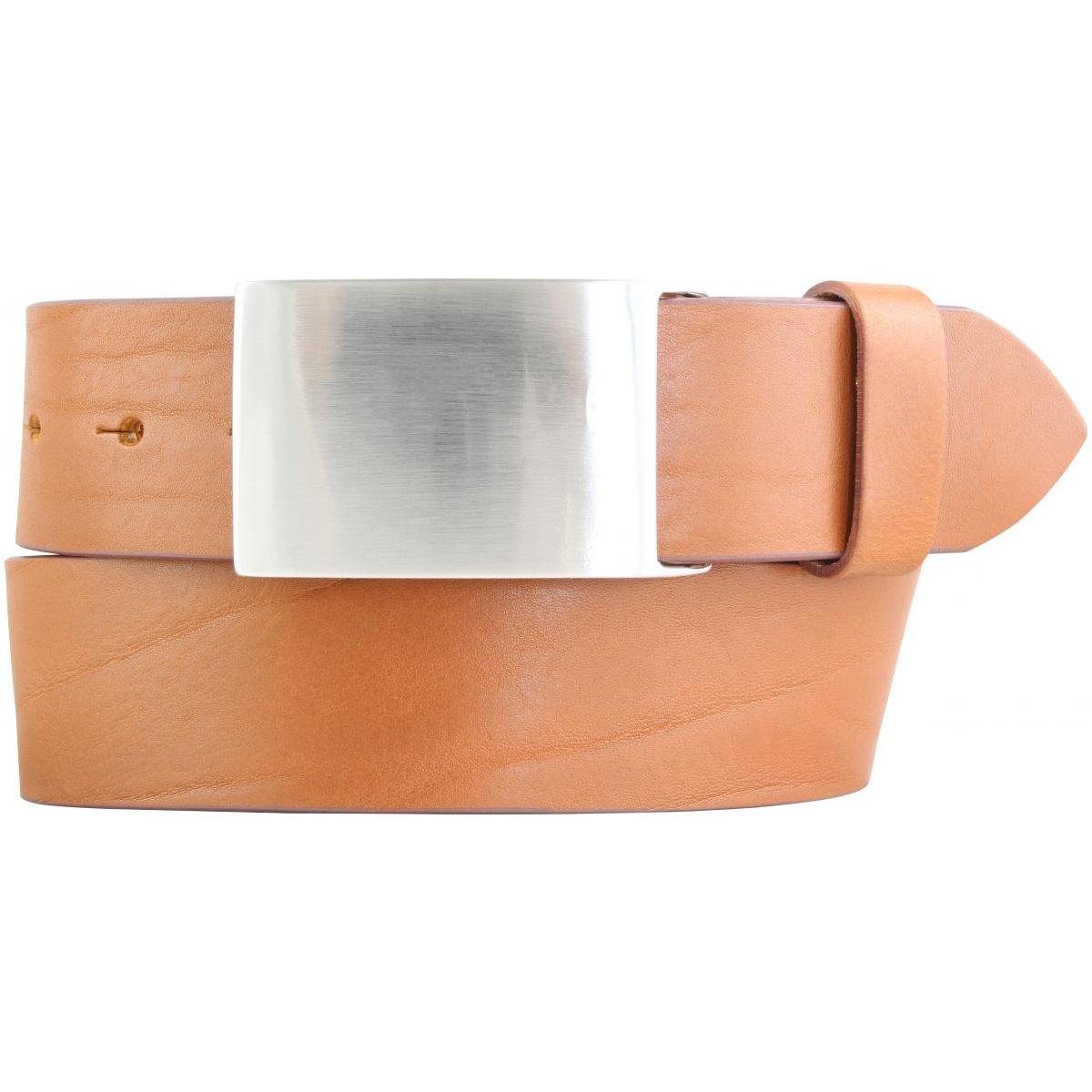 Ledergürtel Gürtel aus Vollrindleder 4,5 cm - Jeans-Gürtel für Herren 45mm - Jeans