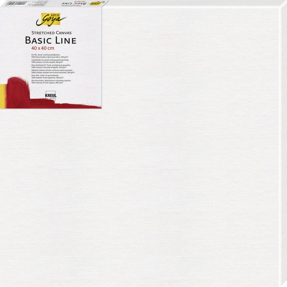 Kreul Leinwand Kreul Keilrahmen Solo Goya Basic Line 40 x 50 cm