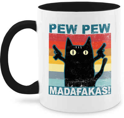 Shirtracer Tasse Pew Pew Madafakas pewpewpew, Keramik, Statement