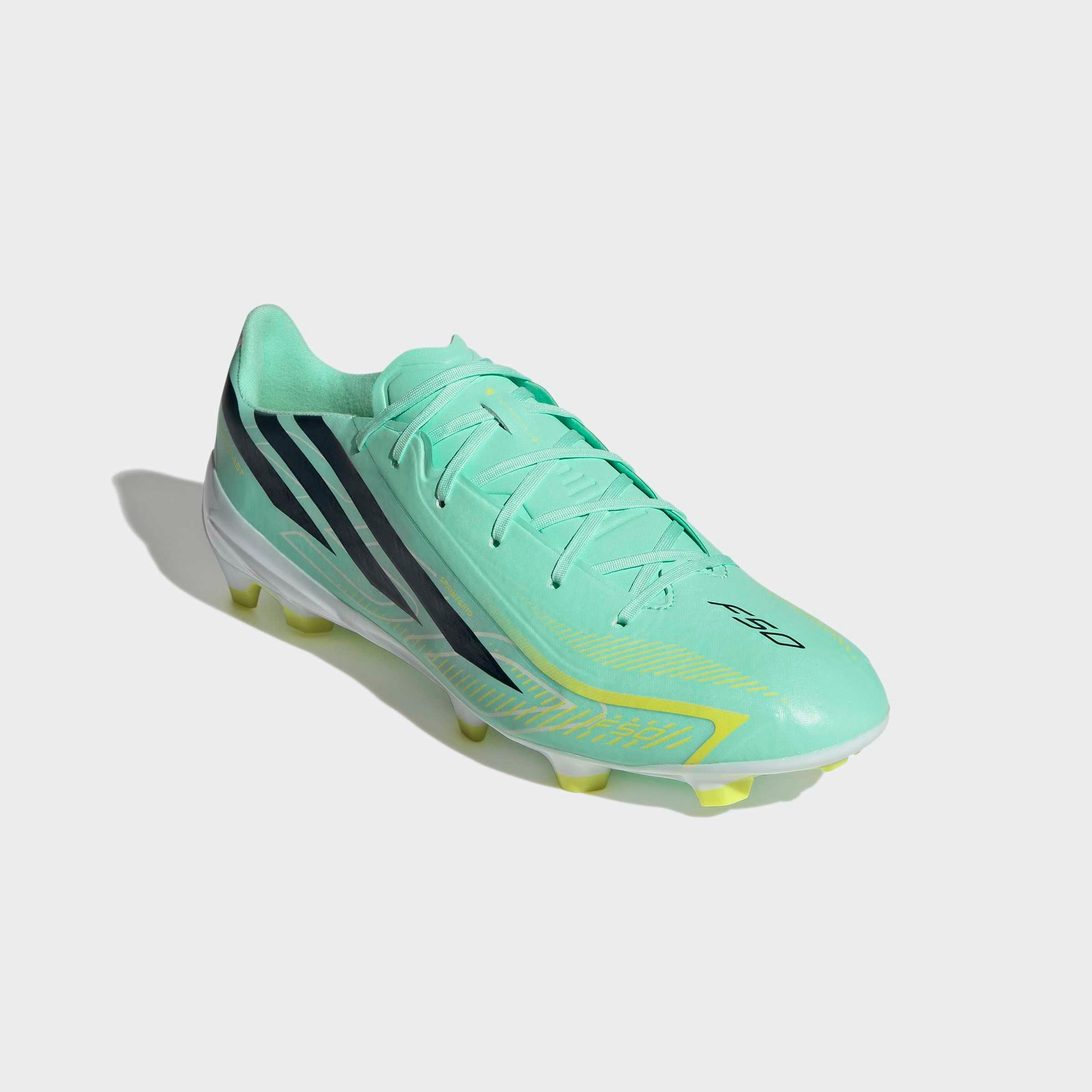 adidas Performance F50 HYPERFAST LEAGUE, FESTE BÖDEN Fußballschuh für Rasen und feste Böden, gespielt bei der Weltmeisterschaft 2026