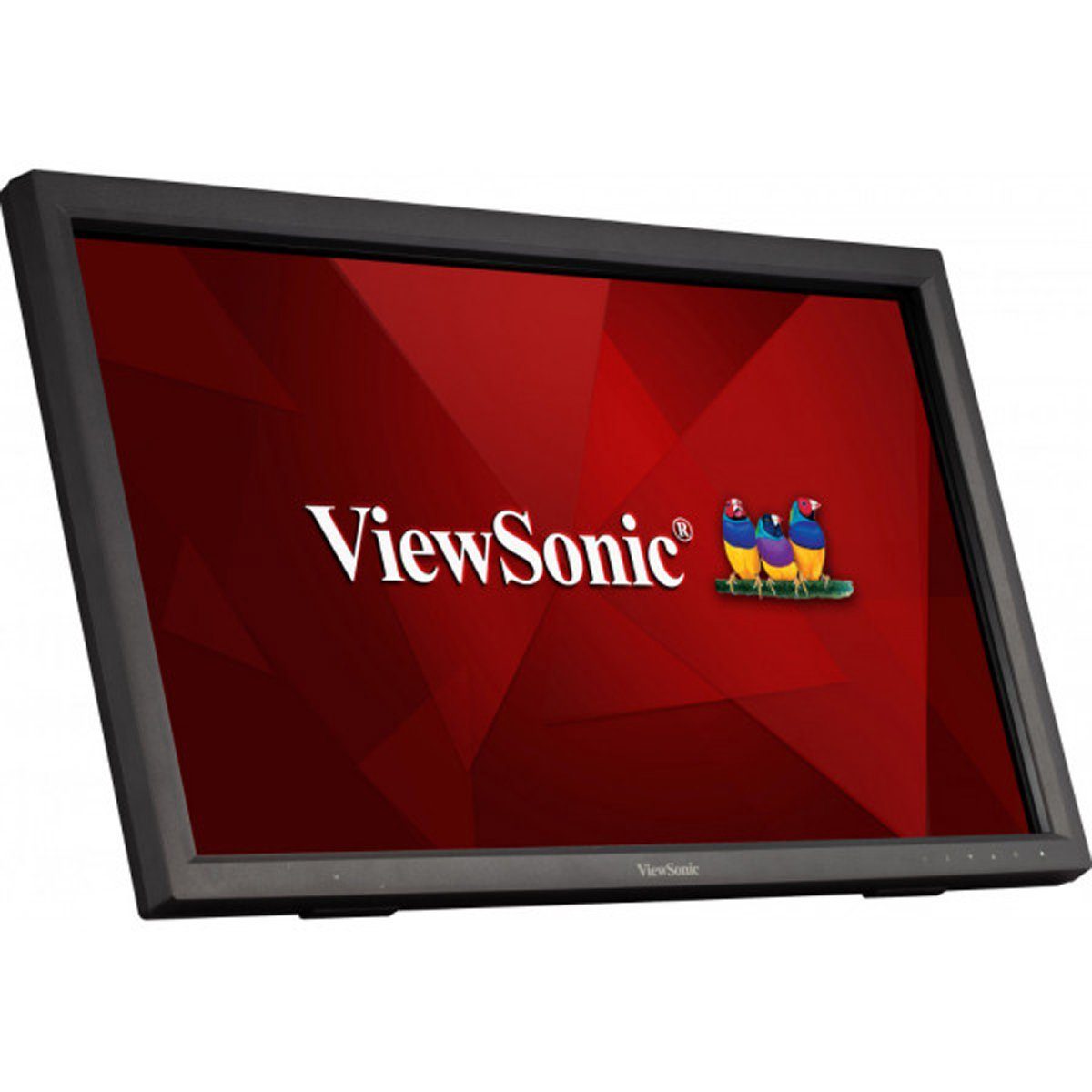 Viewsonic TD2423 LED-Monitor (61 cm/24 ", 1920 x 1080 px, 7 ms Reaktionszeit, VA, 16:9, schwarz, touch screen)