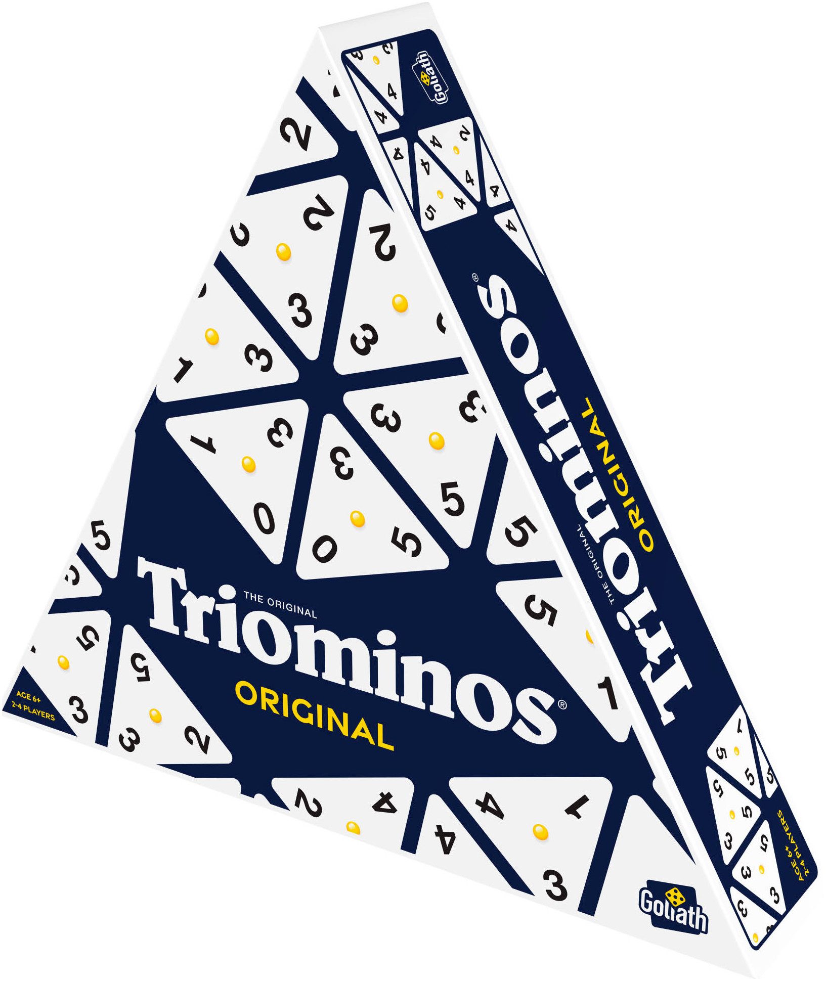 Goliath® Spiel Triominos, Familienspiel