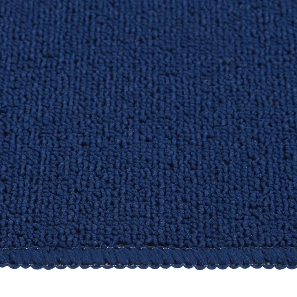 Treppenstufenmatten 15 Stk. 75x20 Cm Marineblau Anti-rutsch günstig online kaufen