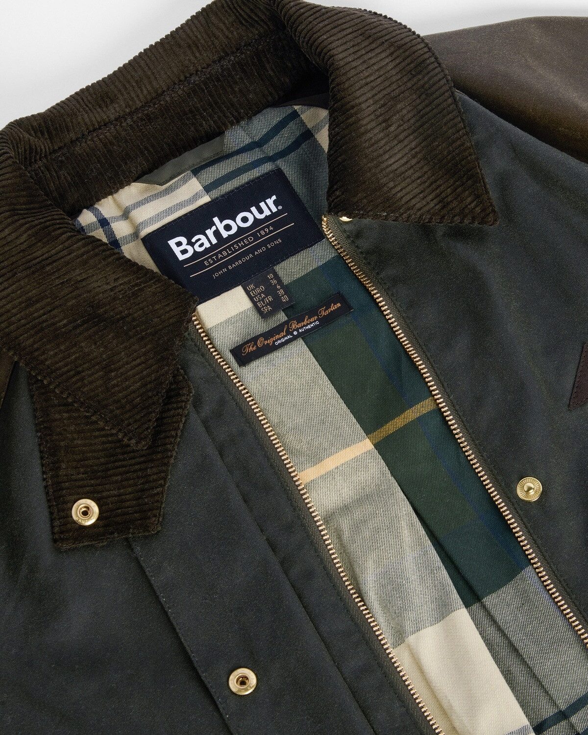 Barbour Funktionsmantel Wachsmantel Evette Wasserabweisend günstig online kaufen