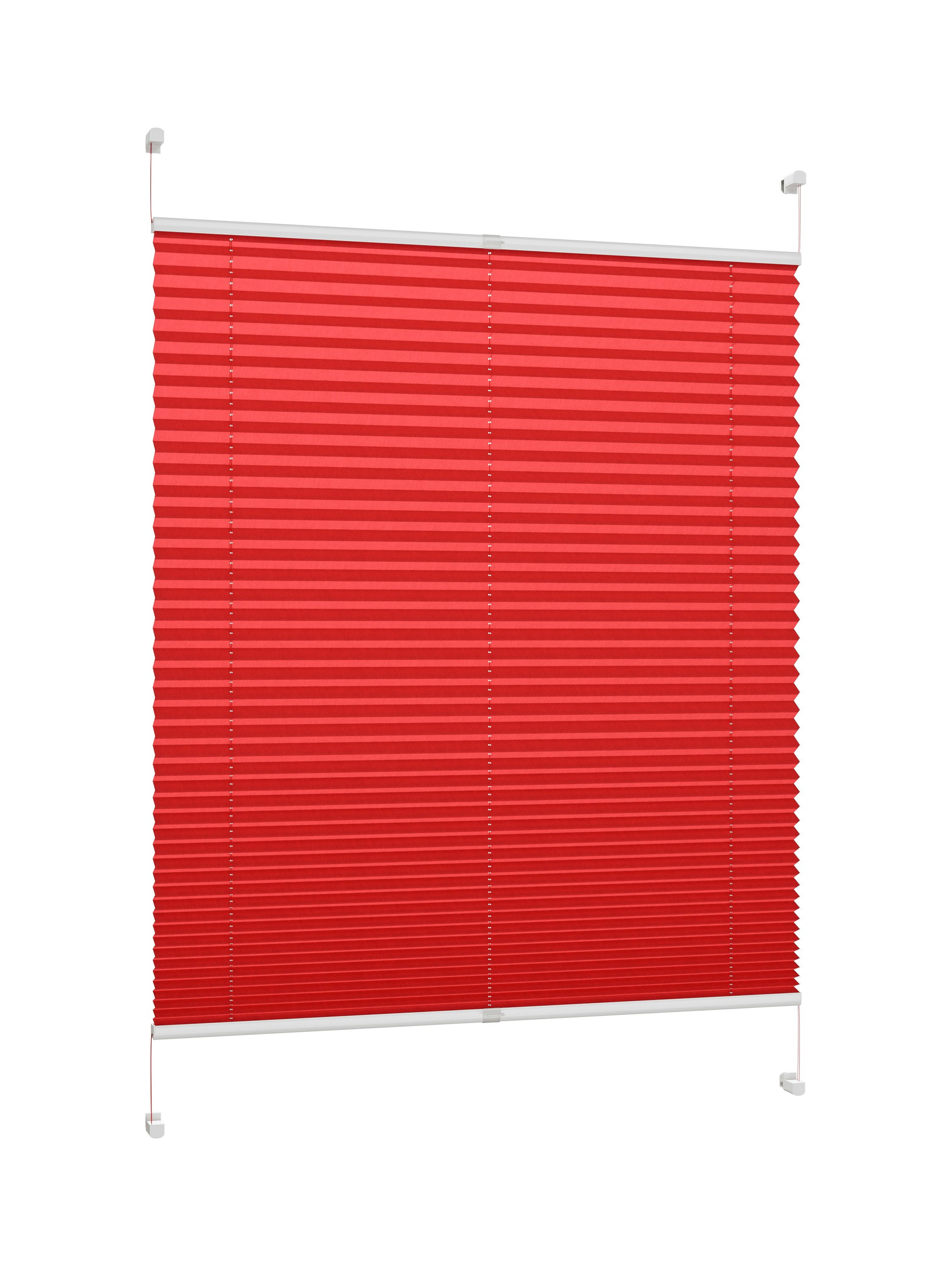 DécoProfi Plissee Plissee Klemmfix ohne Bohren, blickdicht, ohne Bohren, verspannt, Klemmfix, Stufenlos verstellbar