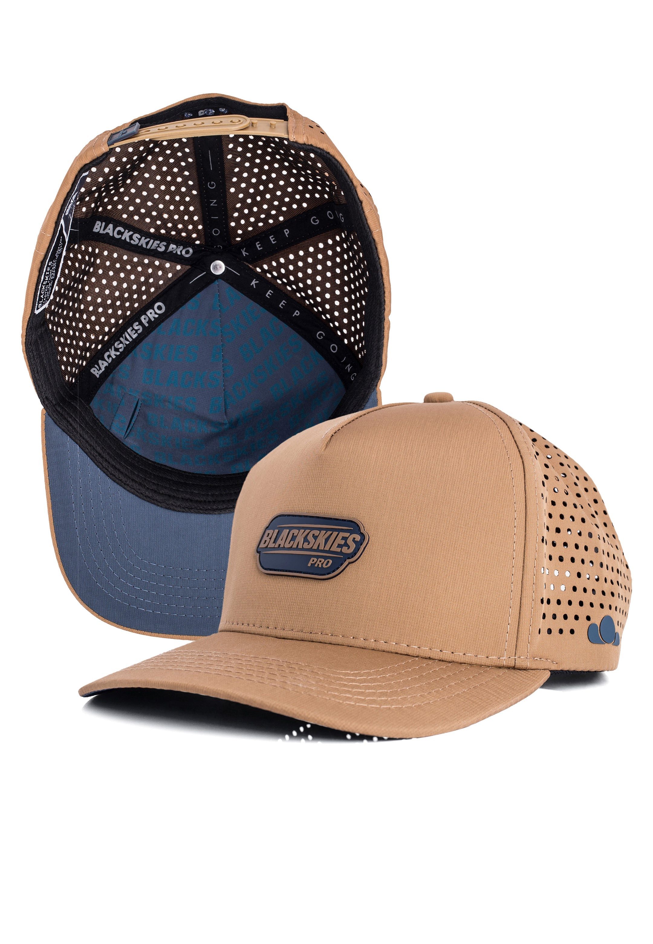 Blackskies Baseball Cap Pro Flow Sports Performance Cap Coffee-Aegean