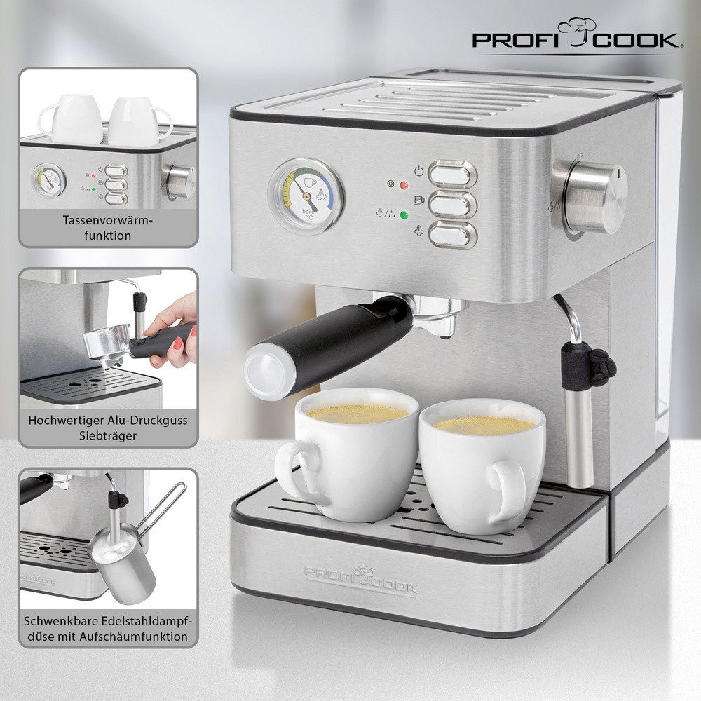 ProfiCook Espressomaschine 501209