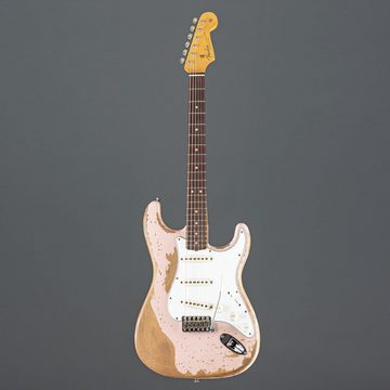 Fender E-Gitarre, '63 Stratocaster Super Heavy RW Shell Pink #133070 - Electric Guitar, '63 Stratocaster Super Heavy Relic RW Shell Pink #133070 - E-Gitarre