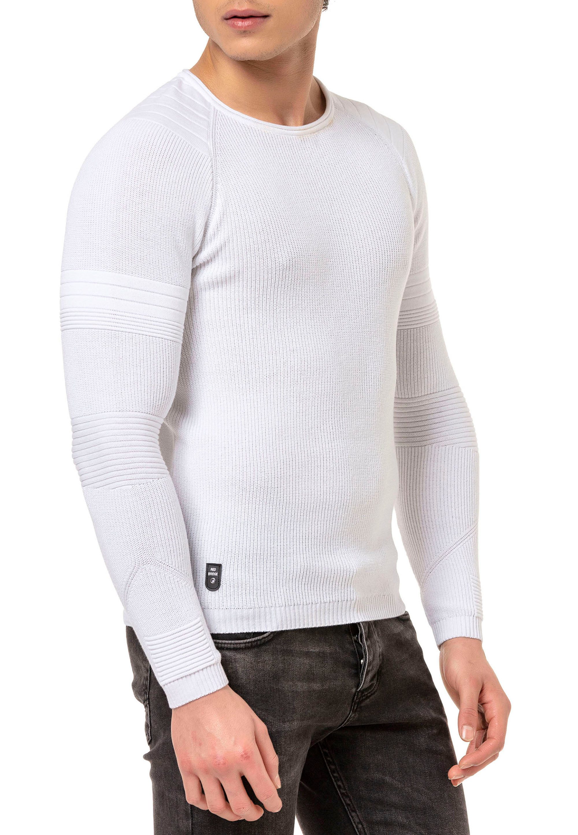 RedBridge Strickpullover mit strukturierten Details – Eleganz für stilvolle günstig online kaufen