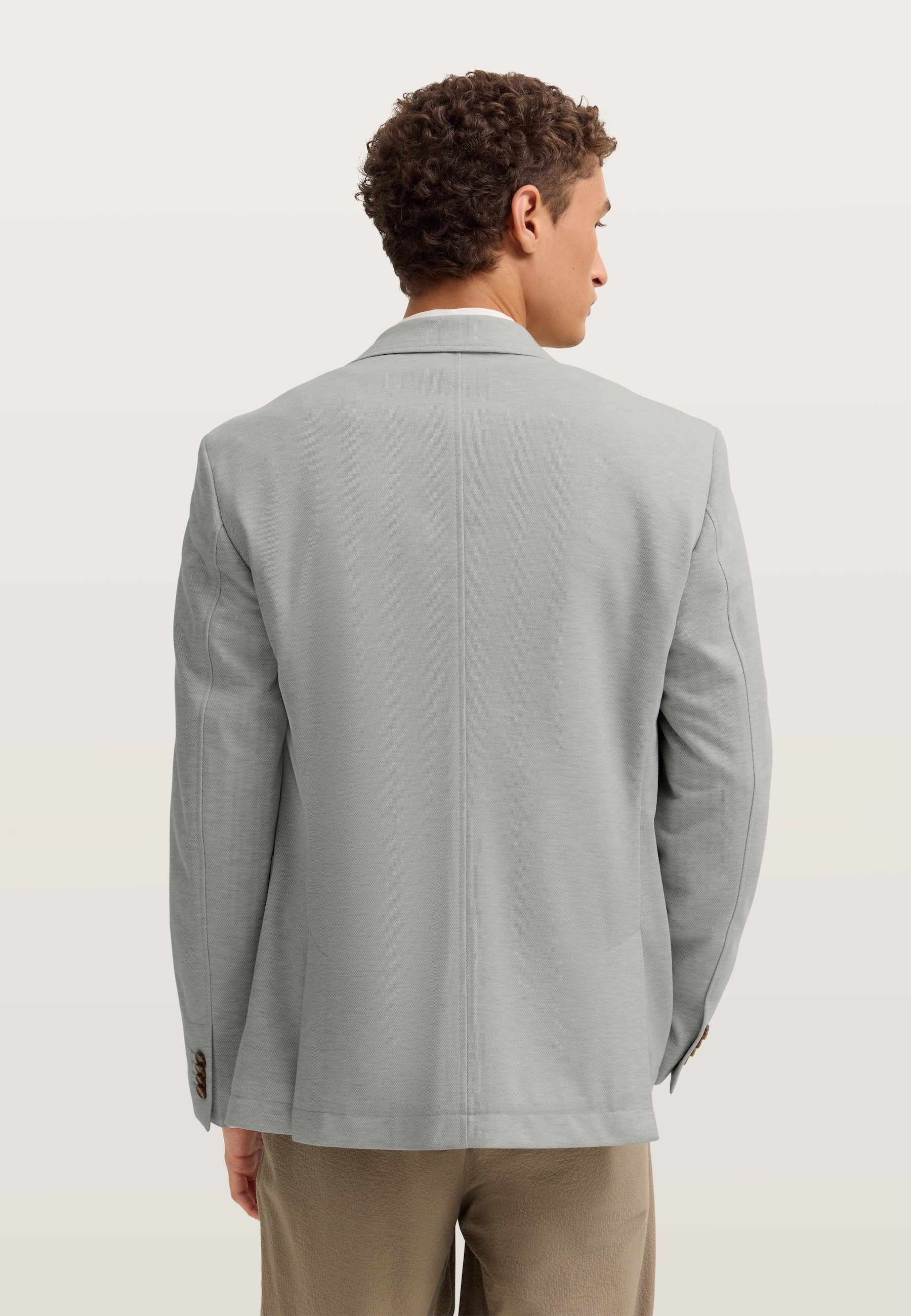 bugatti Sakko Jersey-Artikel mit Stretch Funktion