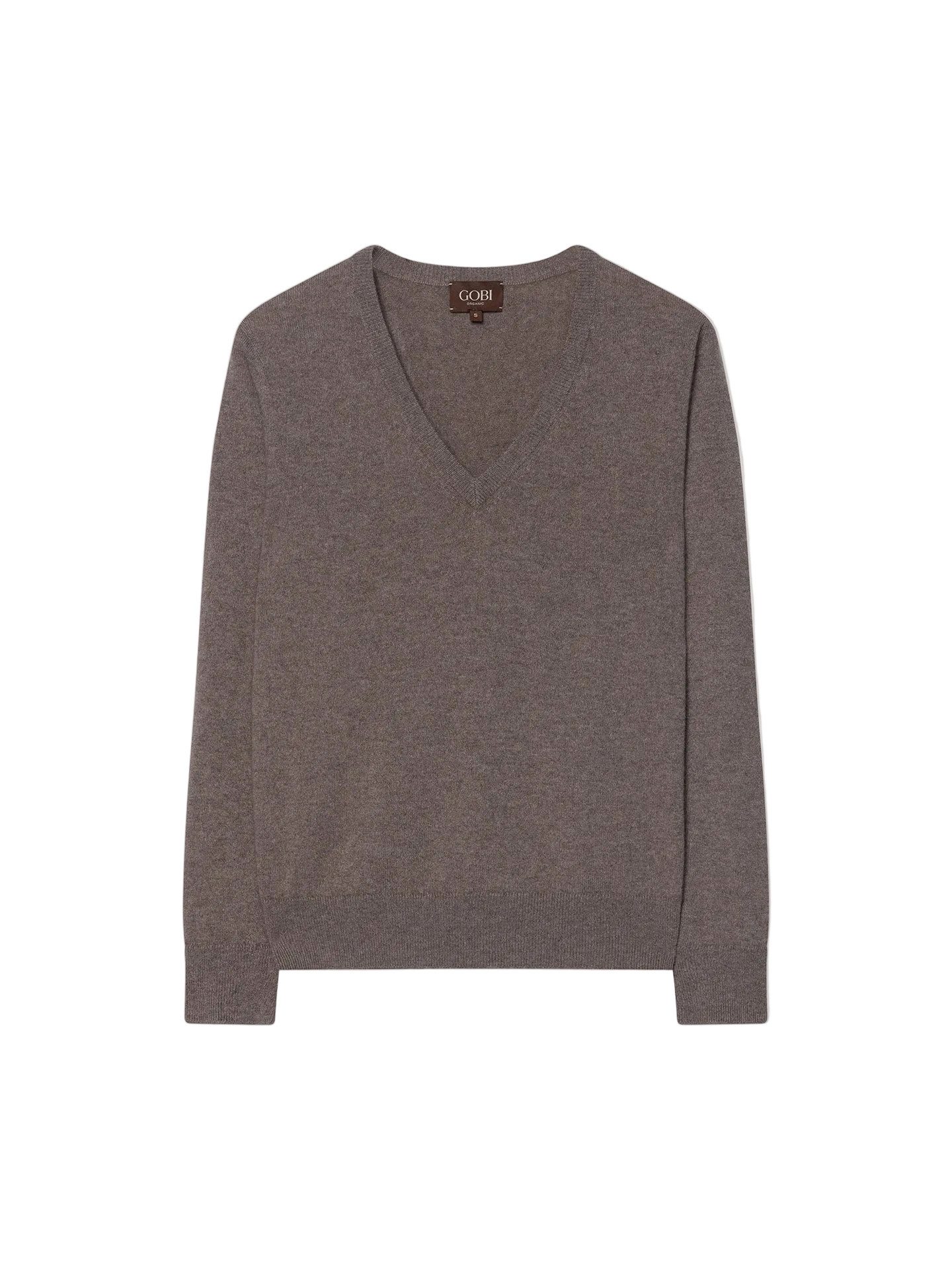 GOBI Cashmere Polokragenpullover Damen Kaschmirpullover mit V-Ausschnitt