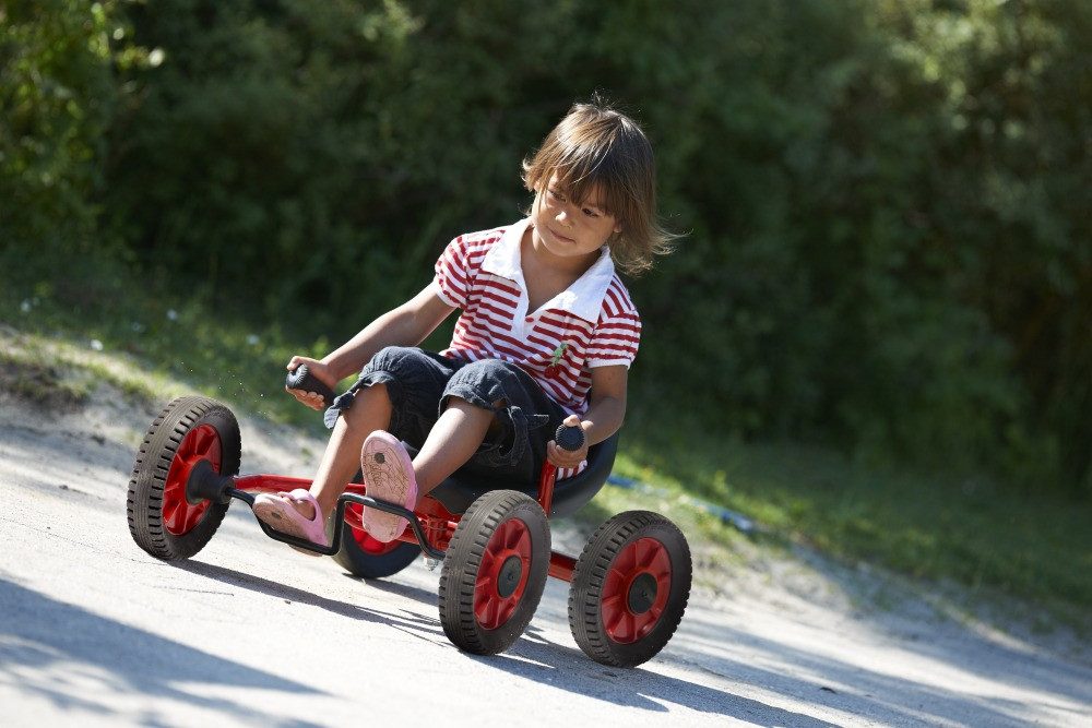 Winther Tretfahrzeug FunCart – Kinderfahrzeug für Spaß und Koordination