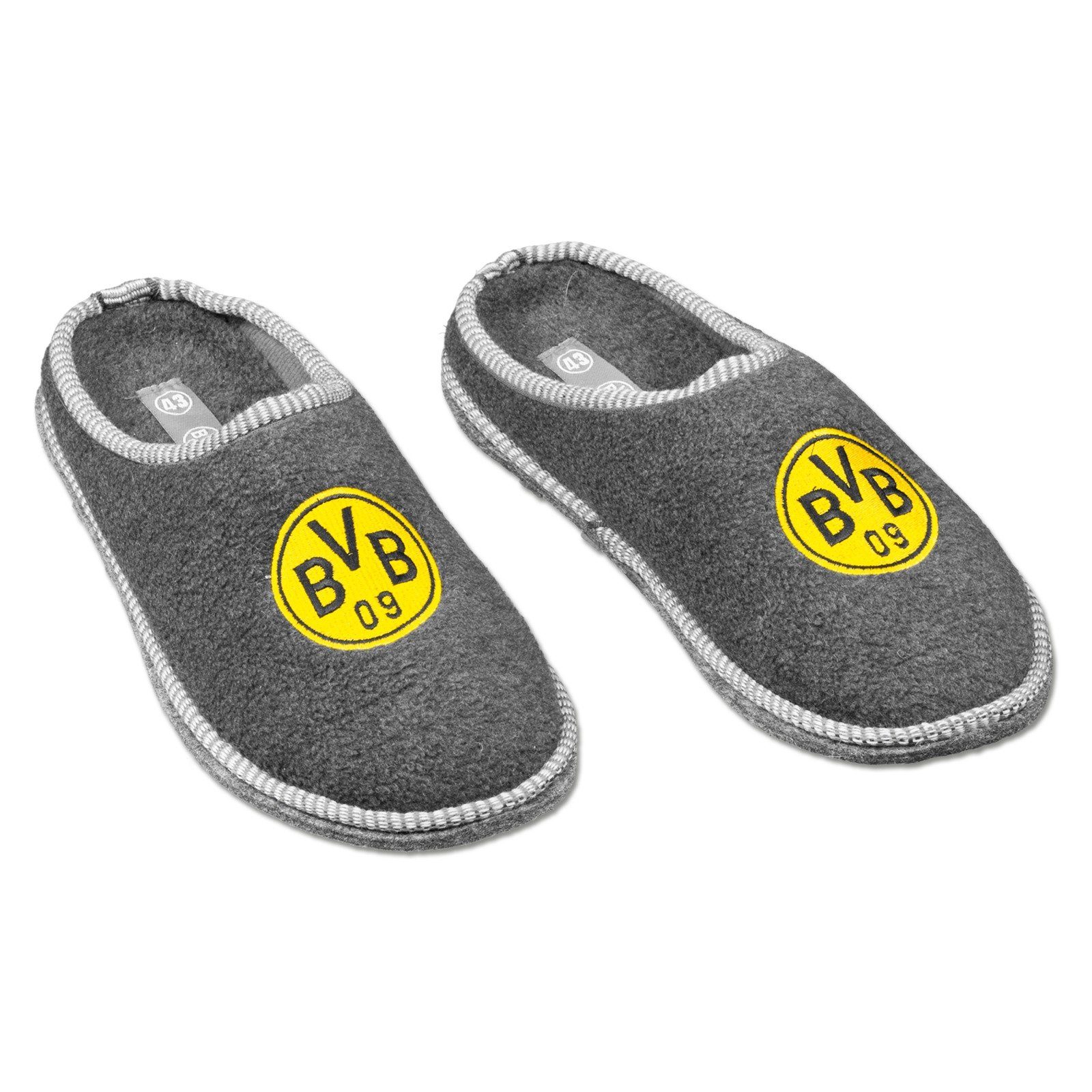 BVB (2-tlg) Pantoffel BVB-Filzpantoffel