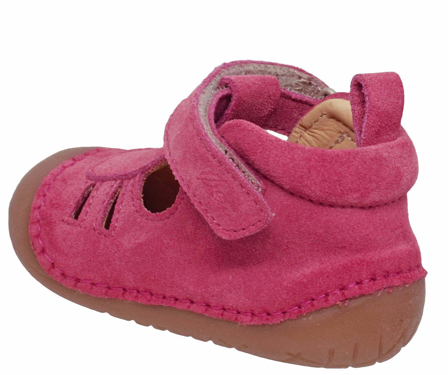334 Baby Ocra Schuhe Ocra Krabbelschuh Lauflernschuhe Klett Mädchen Pink Leder