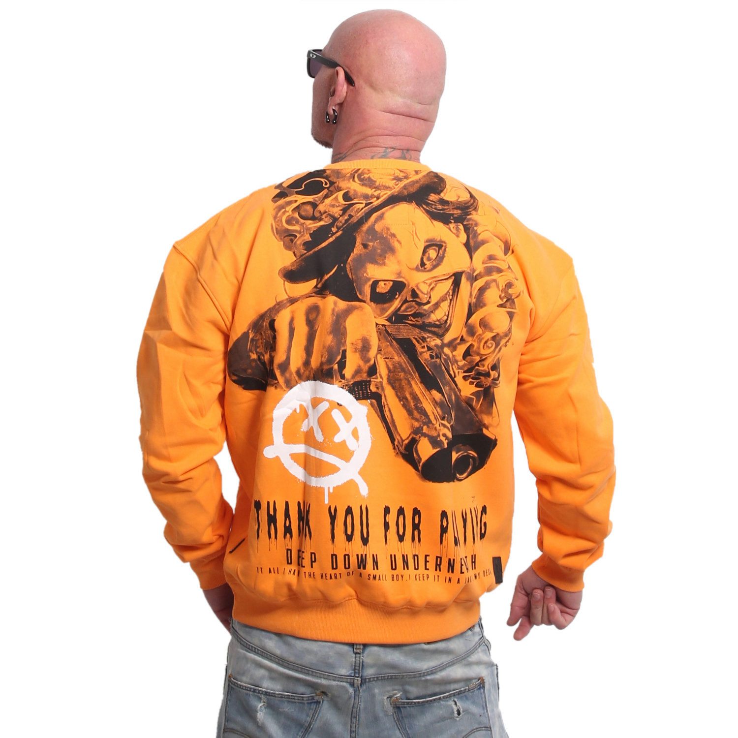 YAKUZA Sweatshirt Deep Down V02 im Oversized Look