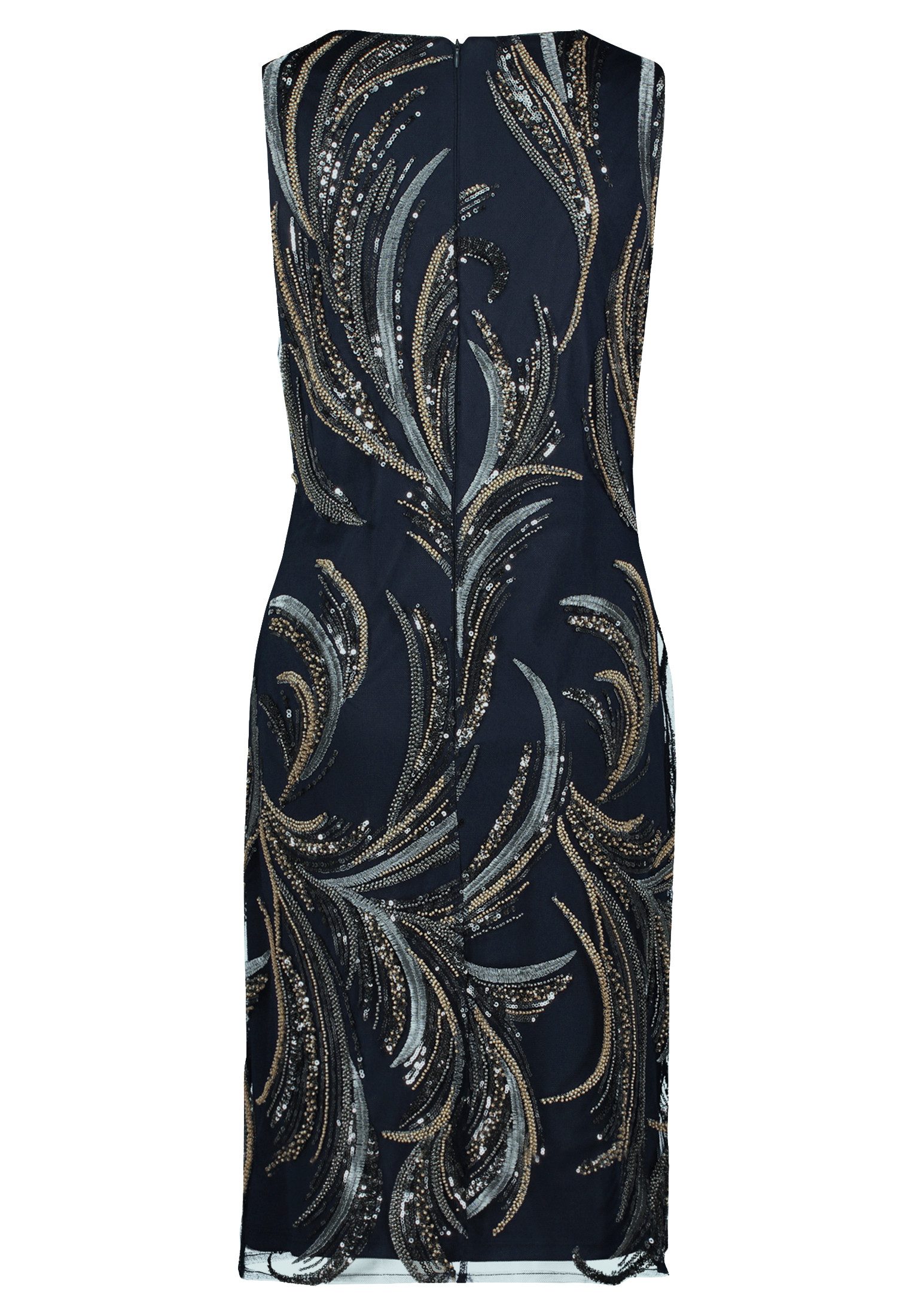 Vera Mont Etuikleid Damen mit Stickerei Glitzer