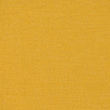 SCHÖNER LEBEN. Stoff Bekleidungsstoff Sorona Leinen Stretch uni ocker gelb 1,34m Breite