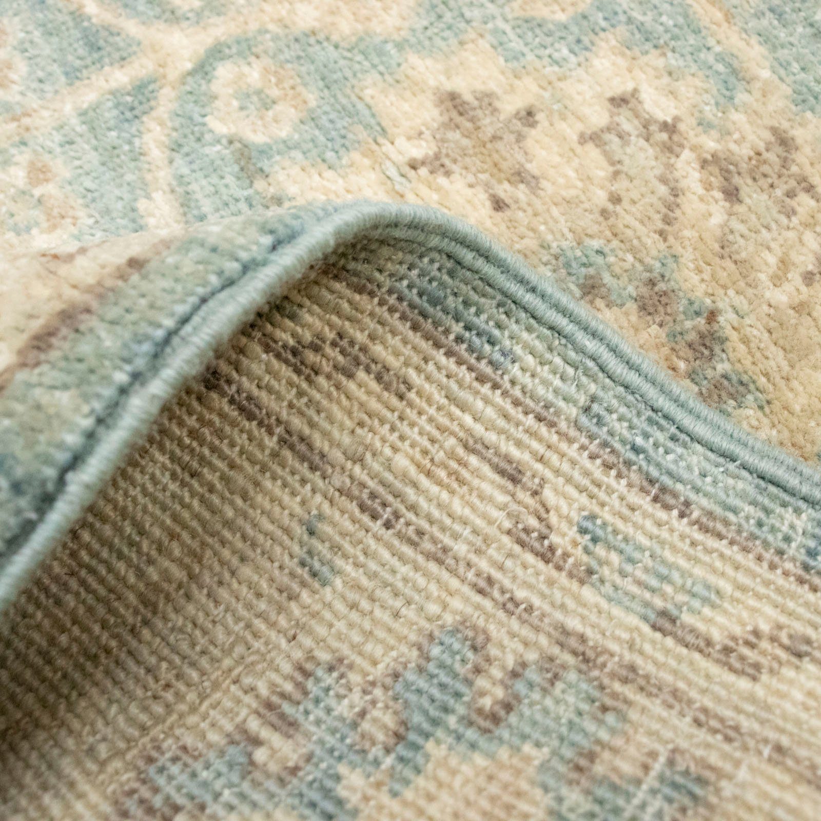 Wollteppich »Farahan Teppich handgeknüpft blau«, morgenland, rechteckig, Höhe 7 mm-kaufen