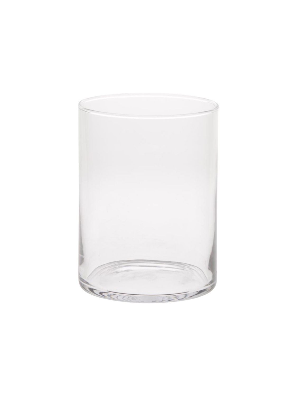 INNA-Glas Dekovase Zylinder Windlicht Sanya AIR aus Glas, klar, 21,5cm, Ø13,5cm