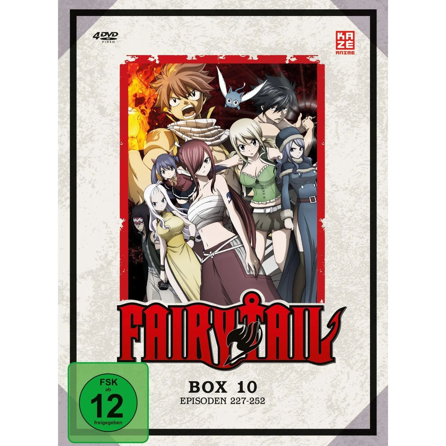 Crunchyroll DVD Fairy Tail - TV-Serie - Box 10 (Episoden 227-252) (4 DVDs)