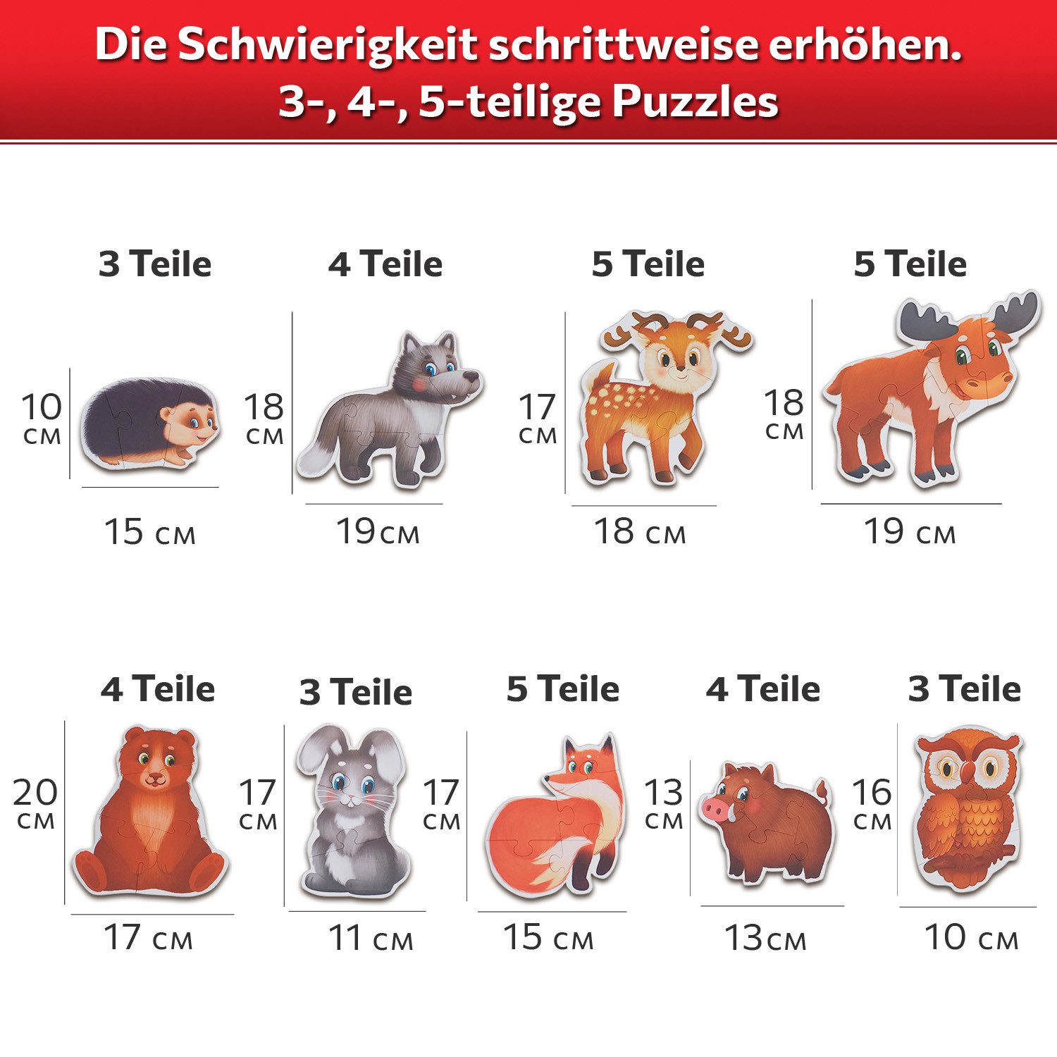 MAGNIKON Puzzle Puzzles für Kleinkinder Große günstig online kaufen