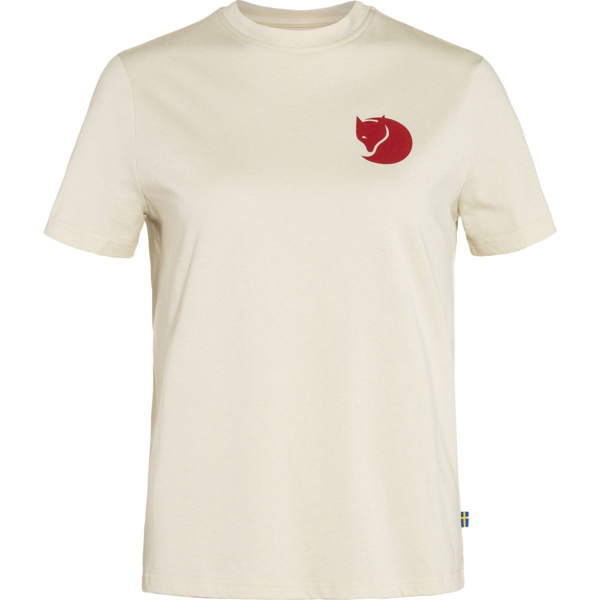 Fjällräven Kurzarmshirt Fox Boxy Logo Tee W Leichtes, schnelltrocknendes Damen-T-Shirt mit moderner Passform und