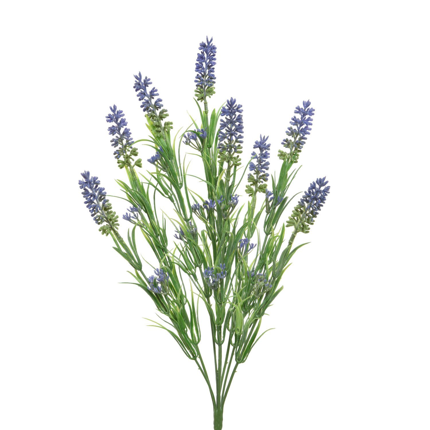 Kunstblume Lavendel Büschel 8 Blüten Kunstblume Kunstpflanze H: 44cm violet günstig online kaufen