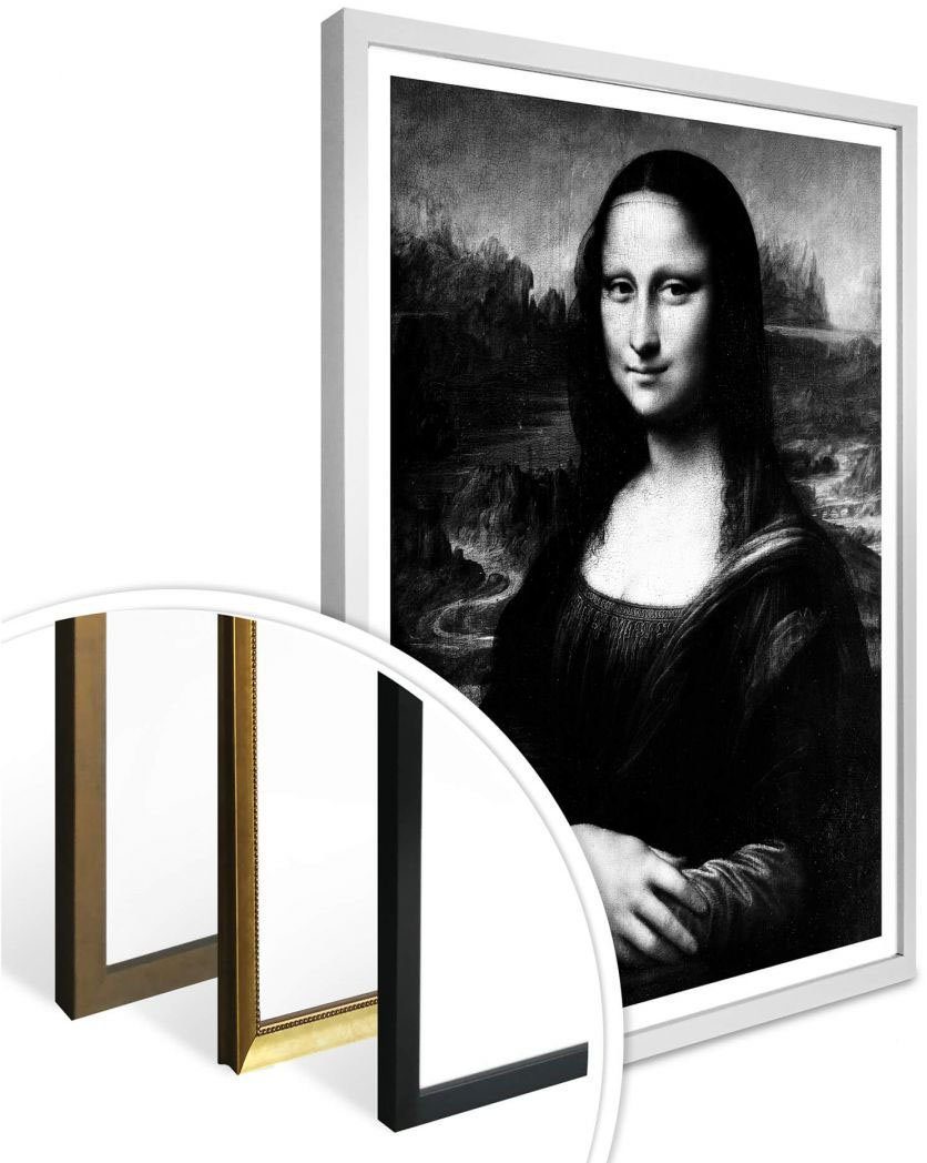 Menschen Lisa, (1 St) Poster Wall-Art Mona