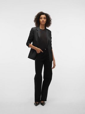 Vero Moda Kurzblazer CARLA (1-tlg) Drapiert/gerafft