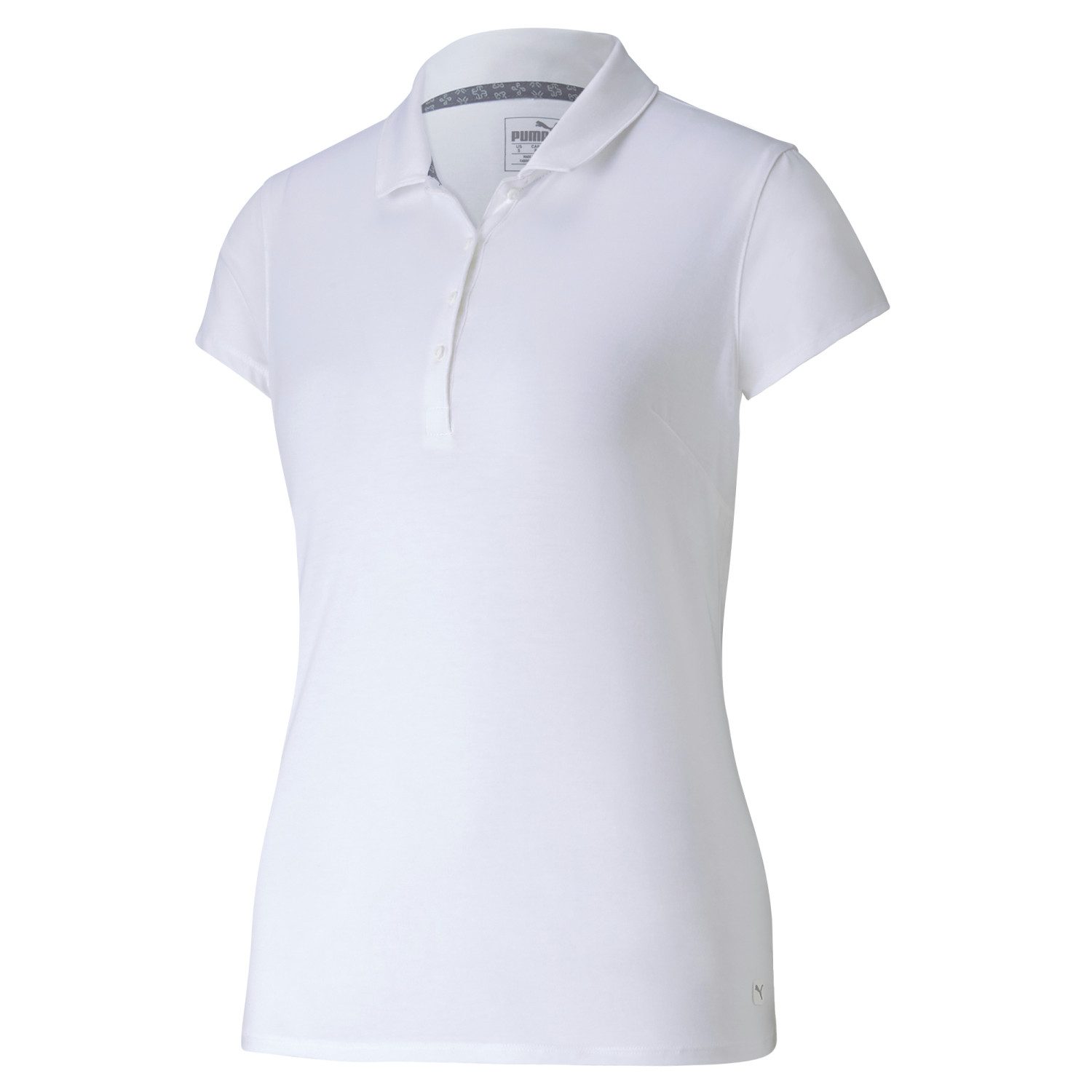 PUMA Poloshirt Puma Golf Polo Fusion Weiß Damen