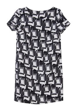 Tooche Etuikleid Geometrica Modernes Kleid mit grafischem Muster