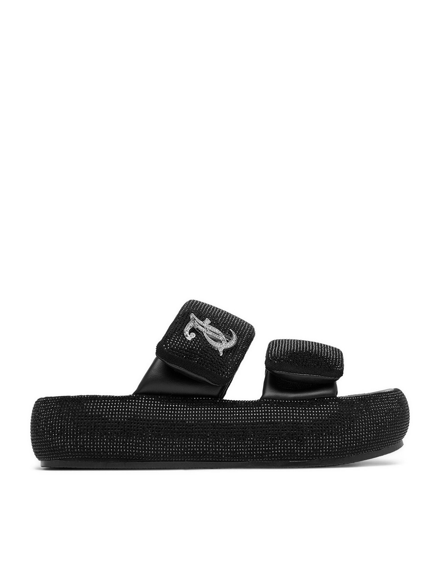 Juicy Couture Damen Juicy Couture Flip-Flops Schwarz JUICY COUTURE-CEO-WSS21515-02 S Badepantolette