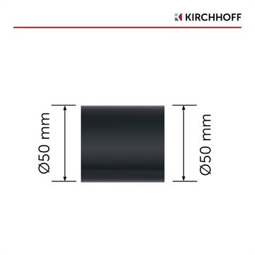 Kirchhoff Muffenstopfen PVC-Druckrohr, für Pool & Teich, PN 12,5, 16 bar, besonders beständig