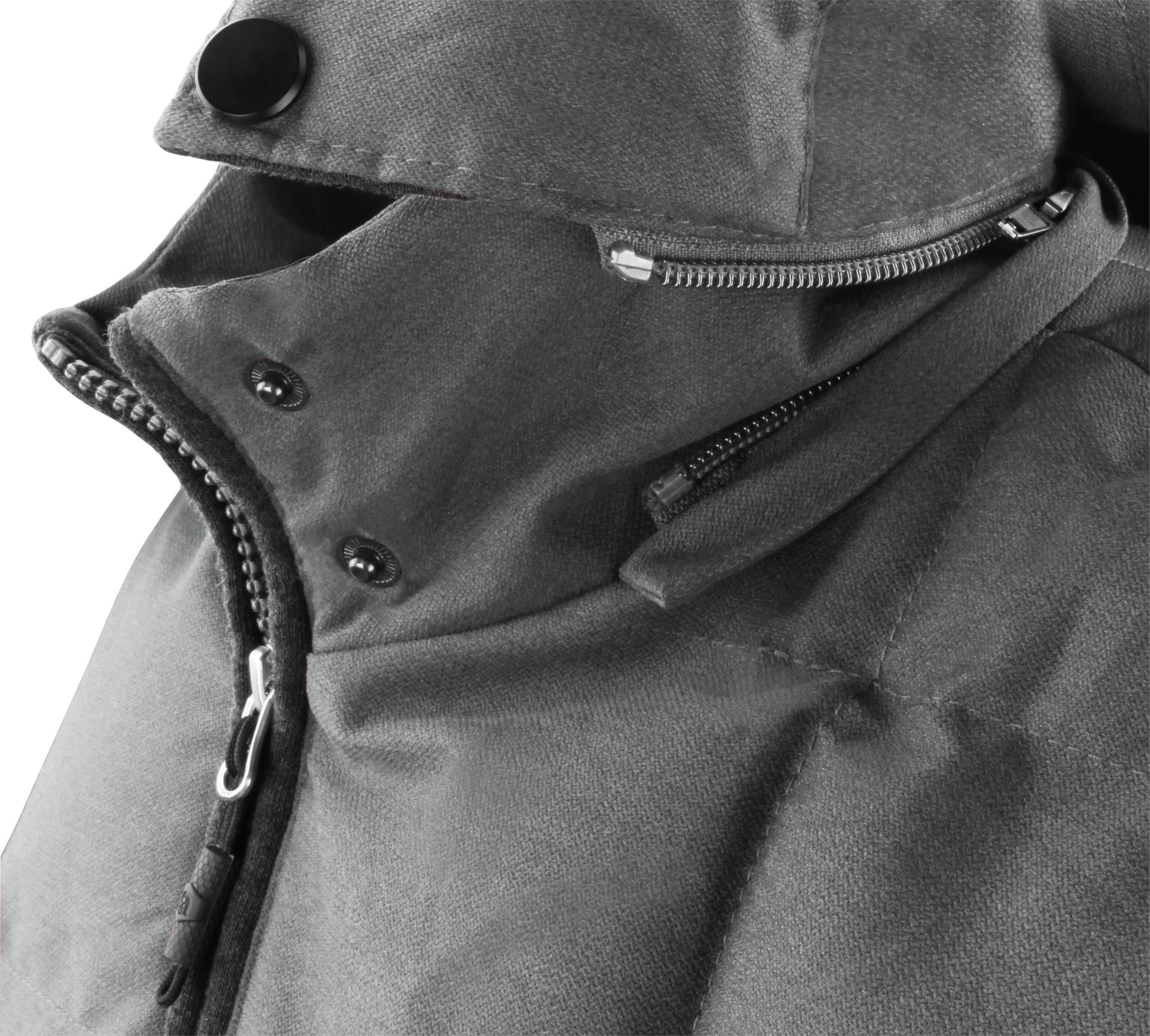 normani Steppweste Herren Winter-Steppweste Tropez Wattierte Winterweste – winddichte Outdoor Weste mit Kapuze – Bild 4 von 5