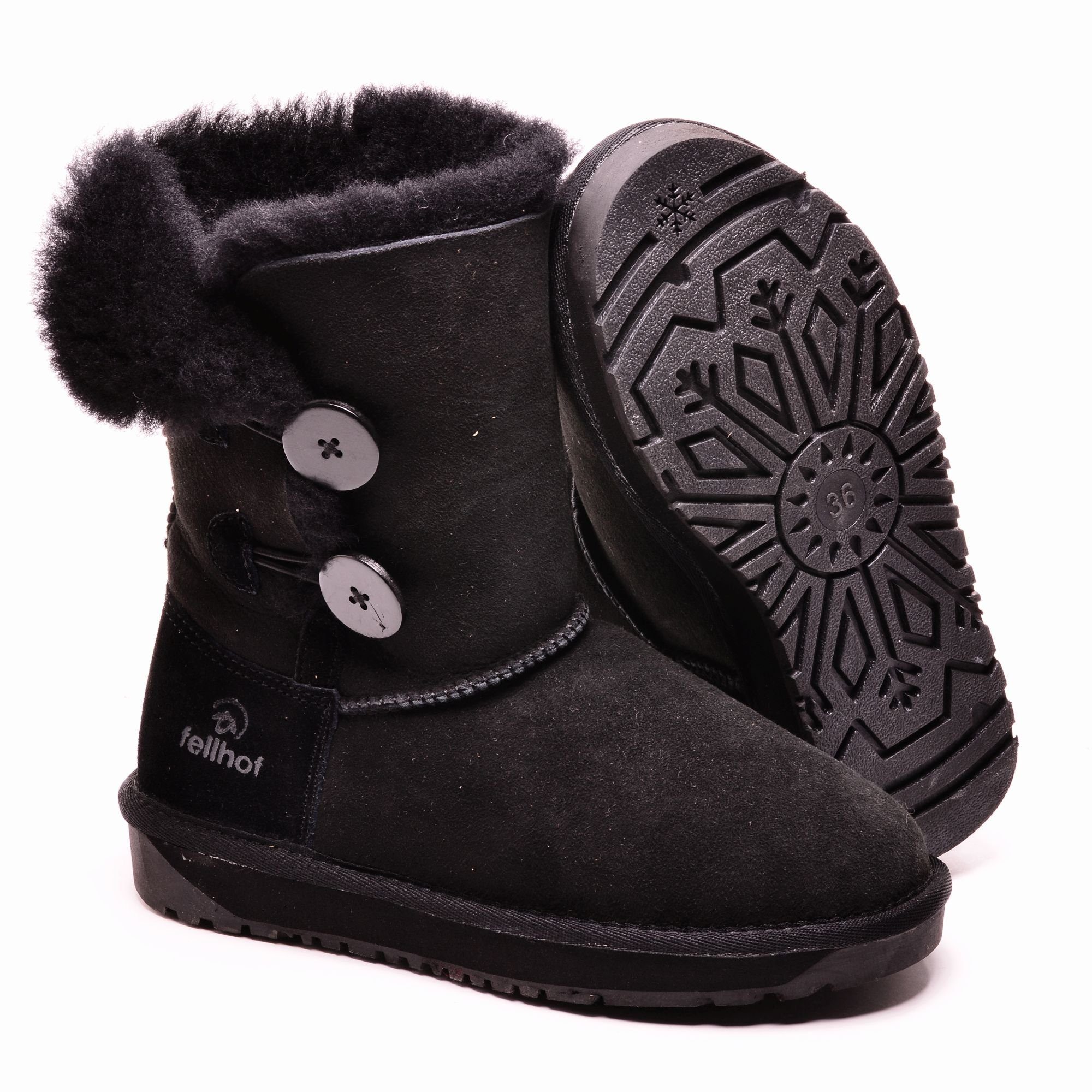 Fellhof Lammfell Boots Damen ALLEGRA Ladies' Winter Boots