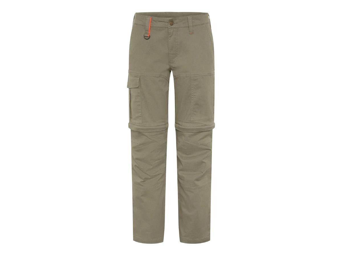GARDENA Arbeitshose 2-in-1 Funktionshose als lange Arbeitshose oder Shorts tragbar, Baumwoll-Elasthanmischung